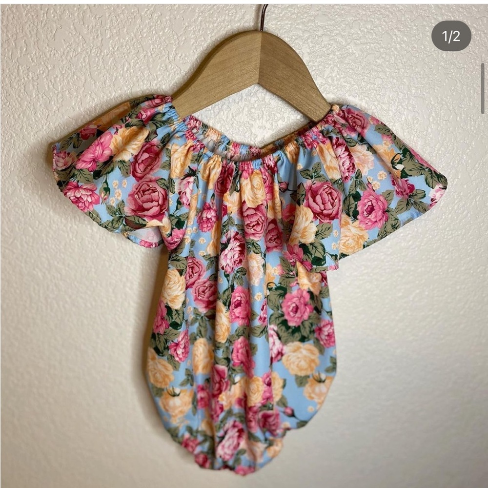 Floral Onesie